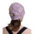 Čepice Buff POLAR PRINTS BEANIE LETA GRAPE ICE