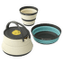 Konvice Sea to Summit Frontier UL Collapsible Kettle Cook Set - [1P] [3 Piece]