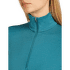 Triko dlouhý rukáv Icebreaker Merino 200 Oasis LS Half Zip Women Black