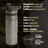 Filtr Grayl GeoPress Purifier Titanium Bottle Olive Drab