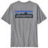 Triko krátký rukáv Patagonia P-6 Logo Responsibili Tee Men Gravel Heather