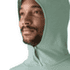 Triko dlouhý rukáv Patagonia Cap Cool Sun Hoody Men Thermal Blue - Thin Ice X-Dye