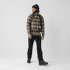 Košile dlouhý rukáv Fjällräven Singi Heavy Flannel Shirt Men Dark Navy-Buckwheat Brown