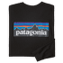 Long-Sleeved P-6 Logo Responsibili-Tee Men Black