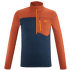 Mikina Millet SENECA TECNO ZIP Men RUST/SAPHIR