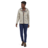 Mikina Patagonia Retro Pile Hoody Women Natural w/Ellwood Green