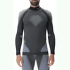 Triko dlouhý rukáv UYN Evolutyon UW Shirt Turtle Neck Men Anthracite melange/Blue/Yellow Shiny