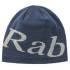 Čepice Rab Logo Beanie Tempest Blue/Light Zinc