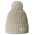 COZY CHUNKY CABIN BEANIE GARDENIA WHITE/GRAVEL/K
