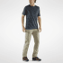 Kalhoty Fjällräven Abisko Midsummer Zip Off Trousers Men Dark Grey-Black