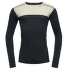 Lauparen Merino 190 Shirt Men 010C RAW WHITE/INK/BLACK