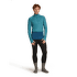 Triko dlouhý rukáv Icebreaker Merino 200 ZoneKnit™ LS Half Zip Men ATLANTIS/TOPAZ/CB