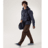 Mikina Arcteryx Emblem Fleece Full-Zip Hoody Men Black