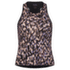 Bella Merino Tank Women Rock Leopard/Black