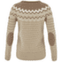 Svetr Fjällräven Övik Knit Sweater Women Fossil-Suede Brown