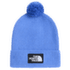 TNF LOGO BOX POM BEANIE NO0 INDIGO WONDER