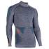Triko dlouhý rukáv UYN Ambityon UW Shirt LS Melange Turtleneck Men Black Melange/Atlantic/Orange Shiny