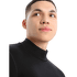 Triko dlouhý rukáv Icebreaker 260 Tech LS Turtleneck Black