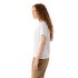 Triko krátký rukáv Arcteryx Kragg SL Cotton Emblem Crew SS Women Mallow