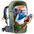 Batoh deuter Alproof Tour 38+5 khaki-black