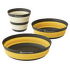 Miska Sea to Summit Frontier UL Collapsible Dinnerware Set - [1P] [3 Piece]