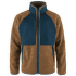 Vardag Pile Jacket Men Chestnut-Navy