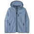 Retro Pile Hoody Women Barnacle Blue