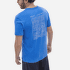 Triko krátký rukáv Millet CDG CHAMONIX MAP TS SS MEN ICON BLUE