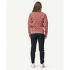 Svetr Devold Svalbard Sweater High Neck Men 207A HINDBERRY/OFFWHITE