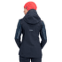 Bunda Mammut Eisfeld SO Hybrid Hooded Jacket Women azalea