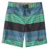 Kraťasy Patagonia Wavefarer Boardshorts - 19 in Men Fitz Stripe: Pigeon Blue