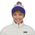 Čepice Patagonia Powder Town Beanie Park Stripe: Viking Blue