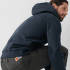 Mikina Fjällräven Fjällräven Logo Hoodie Men Dark Navy
