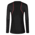 Triko dlouhý rukáv La Sportiva WOOL40 AERO LONGSLEEVE Women Black/Hibiscus