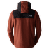 Mikina The North Face HOMESAFE FULL ZIP FLEECE HOODIE Men BRANDY BROWN/TNF BLACK