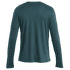Triko dlouhý rukáv Icebreaker 125 ZoneKnit™ Energy Wind LS Tee Men FATHOM GRN/CLOUD RAY/CB
