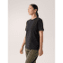 Triko krátký rukáv Arcteryx Kragg Cotton Little Bird Crew SS Women Pineberry