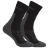 Merino Hike+ Light Crew Men - 2 pack BLACK/OBSIDIAN