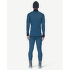 Triko dlouhý rukáv Devold Wool Mesh 190 Zip Neck Men 422B FLOOD/CAVIAR