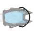 ND Blue Ice Compact Toe Bails Black