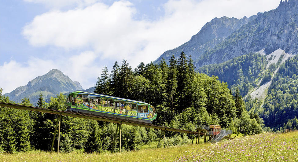 Standseilbahn Wurzeralm -Sommer(c)Sulzbacher2
