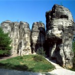 Tiské stěny vstup do skalního města, Z. Patzelt