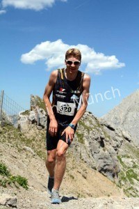Pavel Brýdl v&nbsp;závodě Karwendel Berglauf, kde se&nbsp;běželo 10,5 km&nbsp;