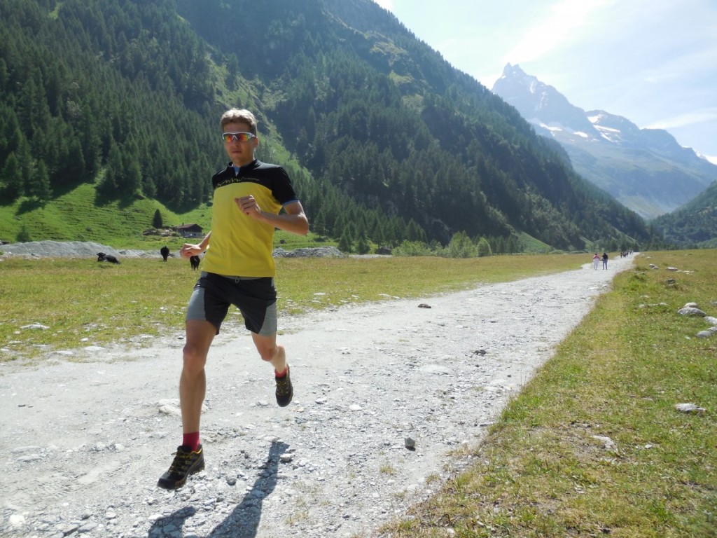 Pavel Brýdl v závodě Sierre – Zinal, Švýcarsko