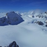 Pohled z vrcholu Piz Buin Pohled z vrcholu Piz Buin