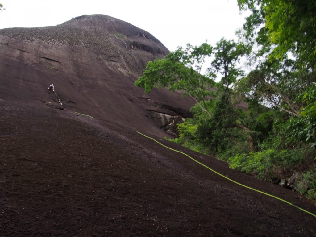 Ondra Beneš a Edita Vopatová na expedici v Brazílii