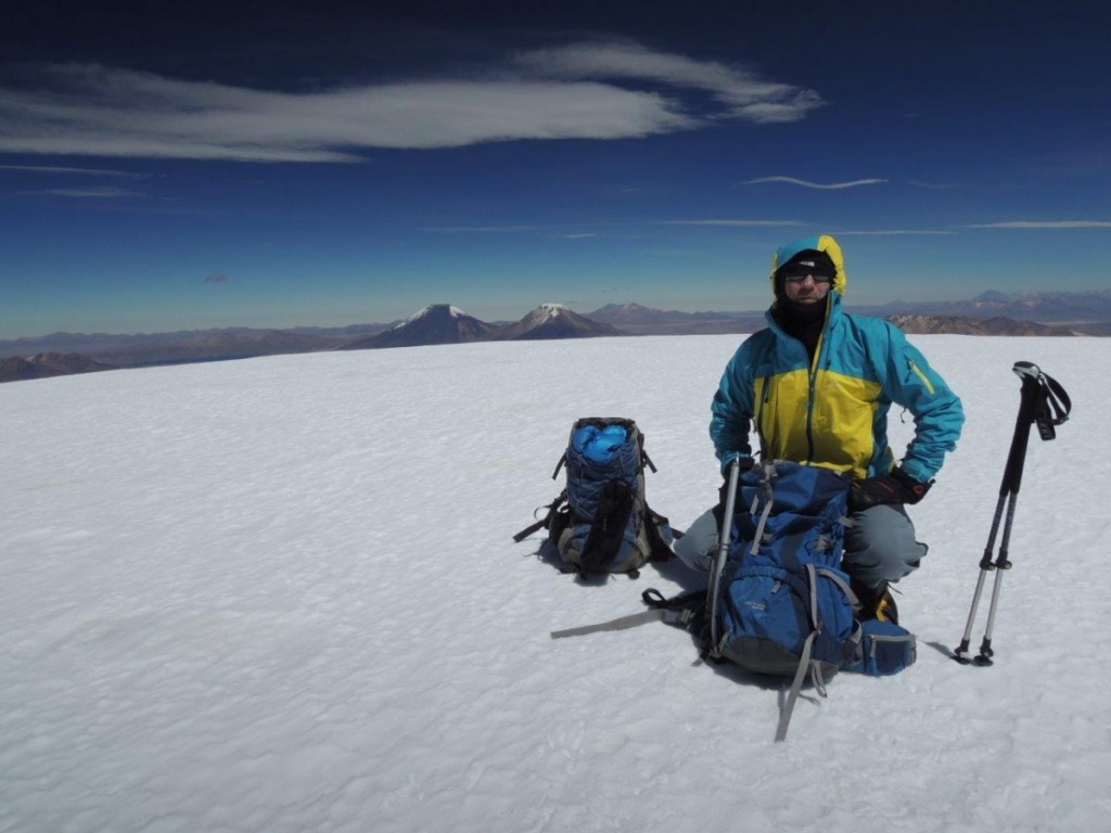 Na vršku Sajamy, Bolivia 2015
