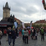 Praha v pohybu. Lezecká stěna na Staromáku