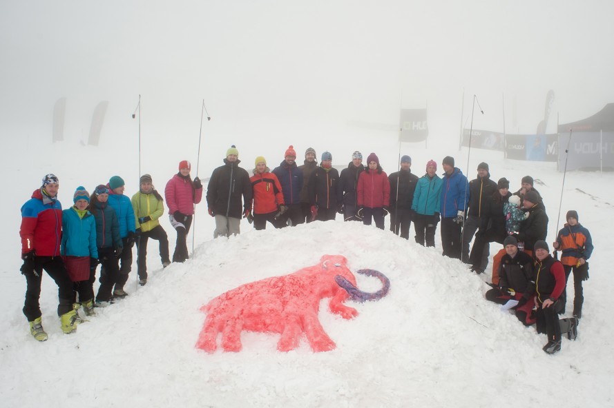 společné foto závodníků