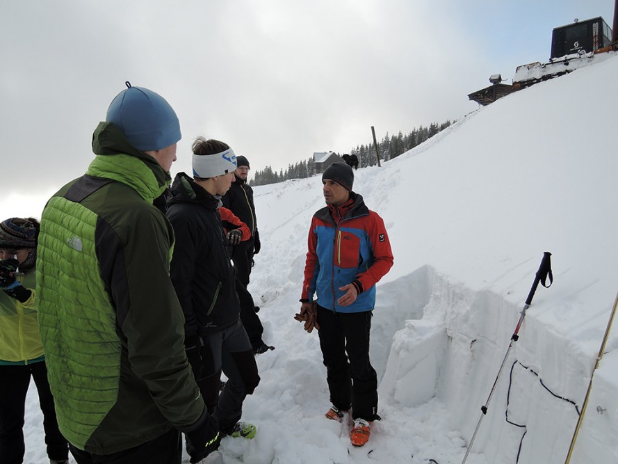 lavinový workshop s horským vůdcem Tomášem Bardasem